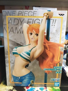 Figura Nami Lady Fight!! One Piece - Banpresto Original en internet