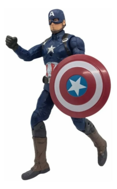 Muñeco Capitán América Large Collection - Avenger Endgame - en Blister en internet