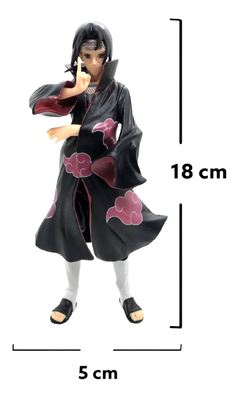 Figura Muñeco de Sasuke Uchiha con capa- Naruto Shippuden en internet