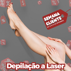 Depilação a Laser - 10 sessões Meia Perna Feminina