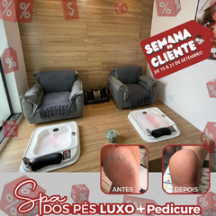 Spa dos Pés Luxo + Pedicure