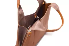 CARTERA FORRADA GAMUZA SUELA - comprar online