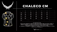 Imagen de Chaleco CM Black & Niquel