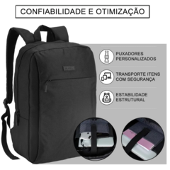 Mochila Bolsa Casual Executiva Notebook Reforçada Premium - KLIZZ