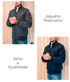 Imagem do Jaqueta Masculina Casaco Blusa Frio Corta Vento Impermeável