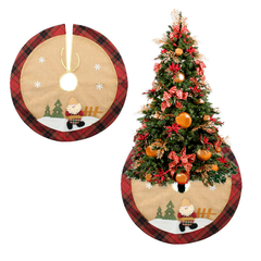 Saia Tapete Base Para Arvore De Natal 70cm Decoração Luxo - KLIZZ