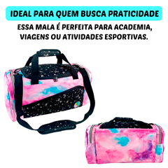 Bolsa Mala Feminina Academia Treino Viagem Transversal Tie Dye na internet