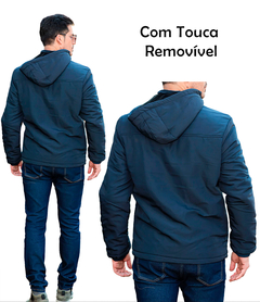 Jaqueta Masculina Casaco Forrada Quente Blusa Impermeável - loja online