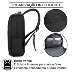 Imagem do Mochila Bolsa Casual Executiva Notebook Reforçada Premium