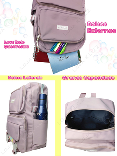 Mochila Bolsa Escolar Bubblles Fofa Kawaii Impermeável na internet