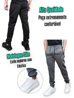 Calça Moletom Masculina Klizz Estilo Moda Confortável Sport - loja online