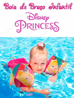 Boia de Braço Infantil Inflável Princesa Disney Piscina Kids - comprar online