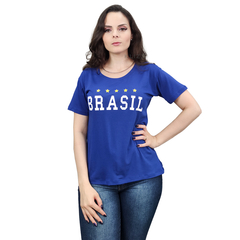 Camiseta Brasil Feminina Blusa Copa 2022 Seleção Brasileira - KLIZZ