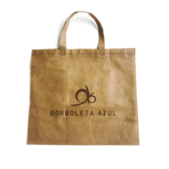Sacola Borboleta Azul Bolsa Saco Retornável Bag Multiuso - loja online