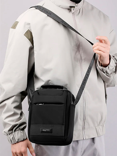 Bolsa Crossbody Masculina Shoulder Bag Transversal Multifuncional - KLIZZ