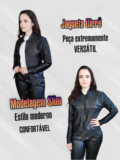 Jaqueta Plus Size Feminina Bomber Blusa de Frio Casaco Inverno Cirre - KLIZZ