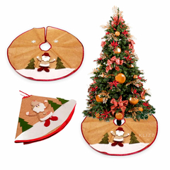 Saia Tapete Base Para Arvore De Natal 60cm Decoração Luxo - KLIZZ