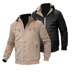 Jaqueta Dupla Face Masculina Casaco Blusa Bobojaco Puffer Frio - loja online