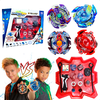 Kit 4 Beyblade + 2 Lançadores e Arena De Batalha Completo