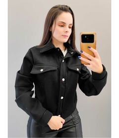 Imagem do Jaqueta Feminina Casaco Lã Batida Blusa de Frio Casaco Moda