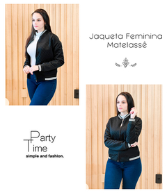 Jaqueta Bomber Feminina Matelasse Casaco Blusa Inverno Frio - loja online