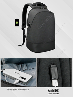 Mochila Antifurto USB Tigernu Para Notebook Impermeável na internet