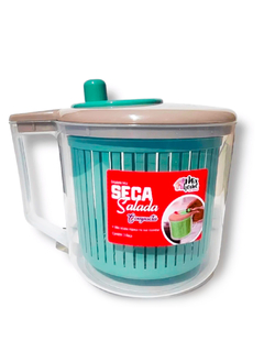 Imagem do Seca Salada Centrífuga Secadora de Folhas Verduras 2,5L Manual