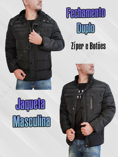 Jaqueta Masculina Blusa Forrada Casaco Bobojaco Puffer na internet
