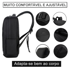 Mochila Bolsa Casual Executiva Notebook Reforçada Premium - loja online