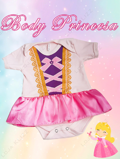 Body Bebê Princesa Temático Mesversário - loja online