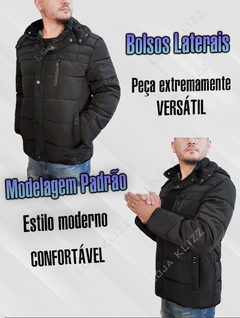 Jaqueta Masculina Blusa Forrada Casaco Bobojaco Puffer na internet