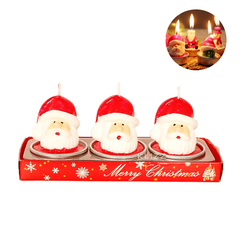 Vela De Natal Decorativa 3D Personalizada Enfeite de Mesa na internet