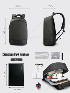Mochila Antifurto USB Tigernu Para Notebook Impermeável - comprar online