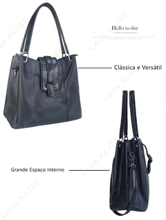 Bolsa Feminina De Ombro Transversal Moderna Casual Trabalho - KLIZZ