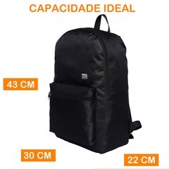 Mochila Bolsa Escolar Faculdade Casual Juvenil Espaçosa Colors - comprar online