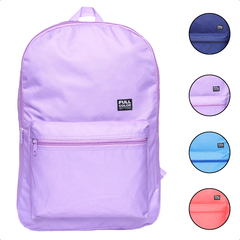 Mochila Bolsa Escolar Faculdade Casual Juvenil Espaçosa Colors na internet