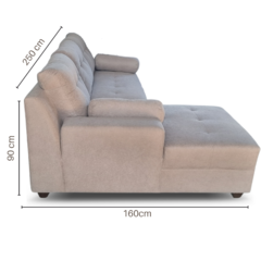 Seccional Sophia Izquierdo (Chaise Longue Derecho) - comprar online