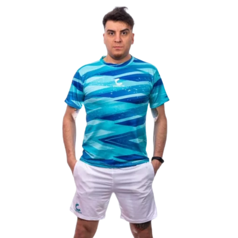 Remera Deportiva Hombre Corveth Terracota