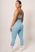 Legging Baby Blue Matte - Vibor Fitness