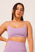 Top Faixa Lavanda Matte