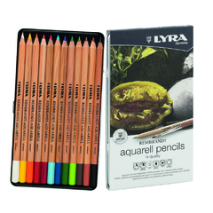 Lápices De Colores Acuarelables Lyra Rembrandt Aquarell 12