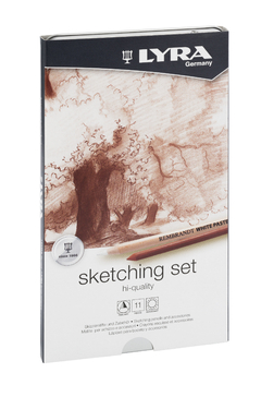 Lápices Para Bocetos Lyra Rembrant Sketching Estuche con 11pz