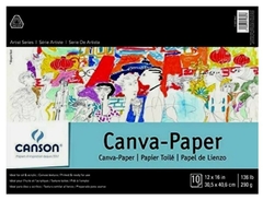 Block Papel De Lienzo Óleo Canva Paper Canson® 30.5x40.6
