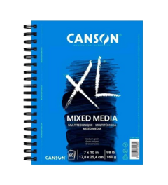 BLOCK CANSON XL MIX MEDIA 17.8 x 25.4cm