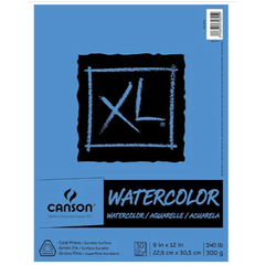 Block Xl Watercolor Canson 300g 22.9X30.5 30hj Acuarela