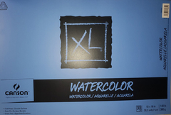 Block Xl Watercolor Canson 300g 30.5X45 30hj Acuarela