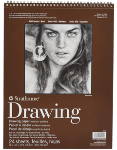 Cuaderno Dibujo Strathmore 400 Drawing Pad 27.9 X 35.6cm 24hojas