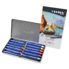 Crayones Acuarelables Lyra 12pz