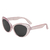 OCULOS DE SOL INFANTIL TAM UNICO FEM PIMPOLHO ROSA GLITTER/RETRO - comprar online