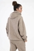 Taupe Hoodie Artdist - comprar online